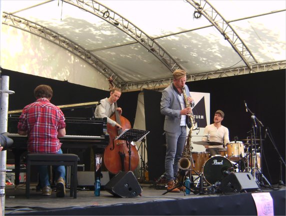 Frankfurt: Jazz im Museum 2013, Marius Neset and Band