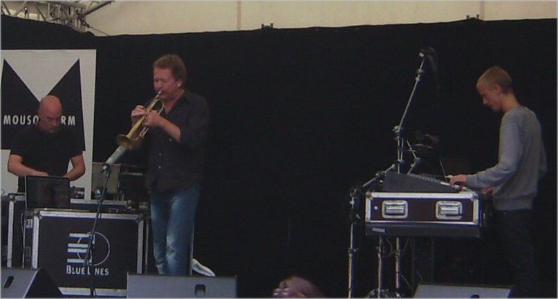 Frankfurt: Jazz im Museum 2013, Nils Petter Molvaer, Jan Bang, Vladislav Delay