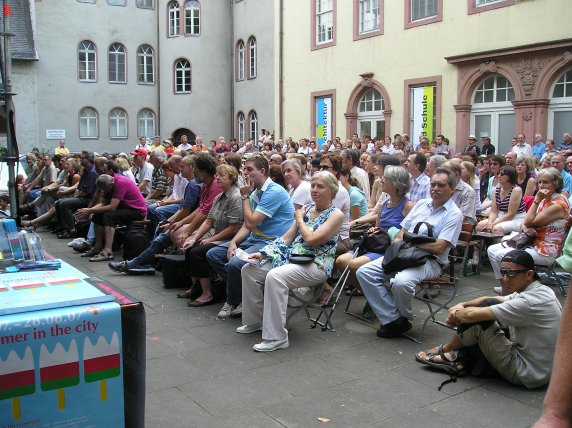 Frankfurt: Jazz im Museum 2007, Innenhof des Historischem Museums
