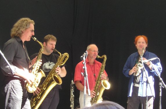 Jazz im Museum: Klner Saxophon Mafia