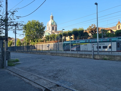 1st break: Como - next morning - walk with Bosbo