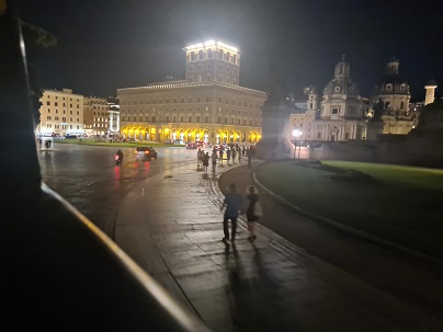 Rome, Night bus tour - National Museum of the Palazzo di Venezia