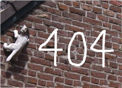 Oups: 404 - page not found